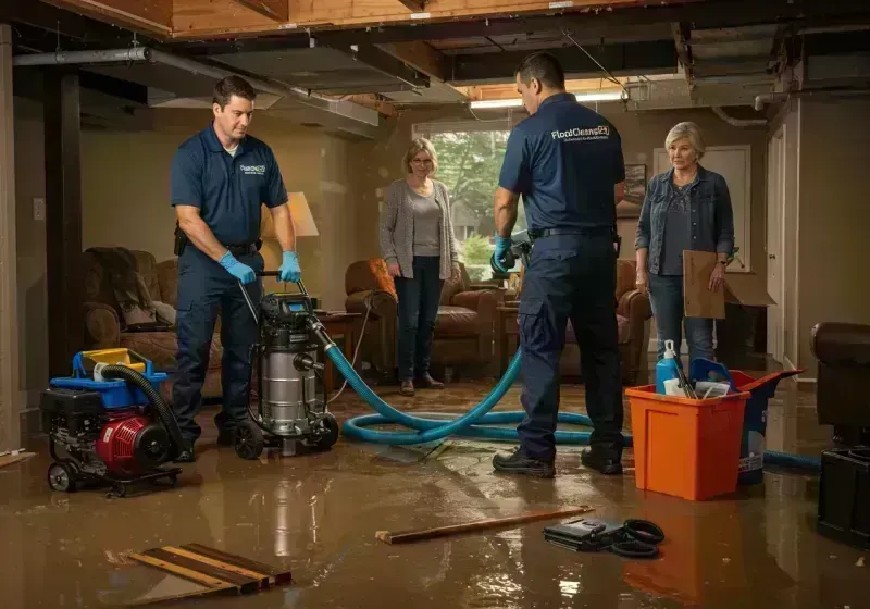 Basement Water Extraction and Removal Techniques process in Campti, LA